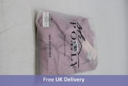 Polly Bandeau Ruffle Detail Maxi Dress, Dusty Pink, Size 16