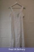 United Colors of Benetton Dress, White, Size L
