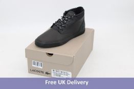 Lacoste Esparre Chukka Leather Boots, Black, UK 11