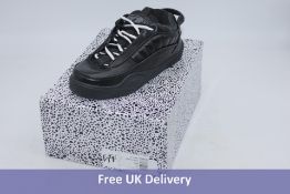 Eytys Harmony Leather Trainers, Black, 43