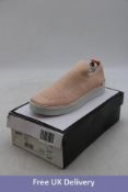 Nine West Women's Staxi Cup Sole Trainers, Nude, Size 39. Box damaged