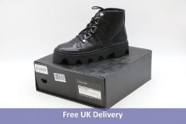Underground Women's 3 D-Ring Jungle Leather Boot, Black, UK 10. Box damaged