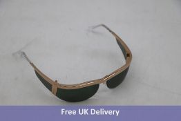 Renauld Rossano 14 Sunglasses, Rose Gold. Minor marks to frame