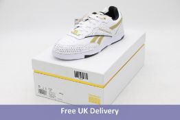 Reebok BB 4000 II Low Top Trainers, White/Gold, UK 9