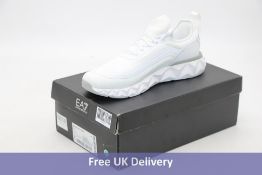 Emporio Armani Ultimate 2.0 Running Trainers, White, UK 10.5