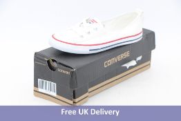 Converse Chuck Taylor Ballet Shoes, White, UK 3.5