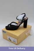 Menbur Women's Menbu 36500 Sandals, Black, UK 5. Box damaged