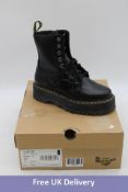 Dr Martens Smooth Leather Lace-Up Boots, Black, UK 5