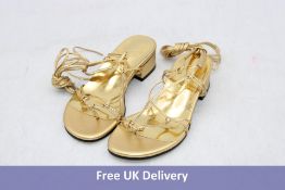 Mizchi Goss Shoes, Gold, UK 1