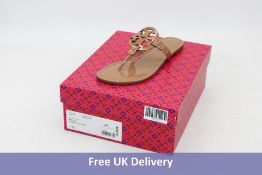 Tory Burch Miller Sandals, Tan, Size US 11