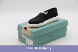 Toms Alpargata Mallow Trainers, Black, UK 5