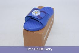 Six pairs of Islide Leicester City Tonal Pop 08 Sliders, UK 8