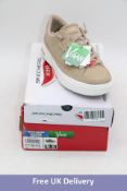 Skechers Arch Fit Arcade Meet Ya There, Taupe, UK 6.5. Box damaged