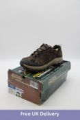 Skechers Edgemont Taggert Walking Shoes, Chocolate, UK 9.5. Box damaged