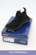 Legero Men's 09569 SoftBoots, Black, Size 5. Box damaged