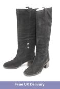 Geox Women's Giulila Boots, Black, UK 7. Box damaged, No Lid