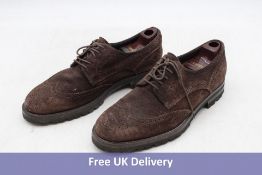 Fratelli Rossetti Brown Suede Shoes, UK 8. Used, No Box