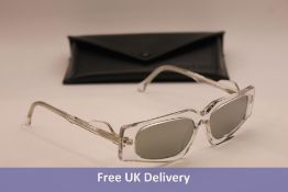 Ace & Tate Ashley Williams Beach Bum Hell Raiser Clear Sunglasses
