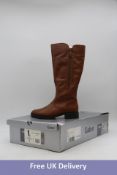 Women's Gabor Wide Fit Calf Boots, Tan, UK 5, GAB30542. Used, Some Marks On Upper