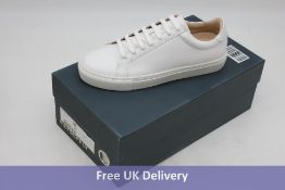 Suit Supply Italian Calf Trainers, White, EU 39