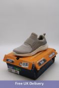 Skechers Bounder 2.0 Balmore Stretch Fit Running Trainers, Taupe, UK 10. Box damaged