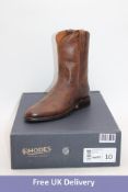 Rhodes Men's Roper Leather Boots, Hickory, US 10