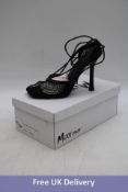 House Of Heels Miami Women's Mixx Shuz Envy Shoes, Black, Size 7