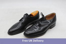 Fratelli Rossetti Black Leather Shoes, UK 8. Used, No Box