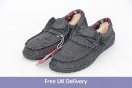 Hey Dude Sox Collection Men's Shoes, Grey, Size 41, No Box