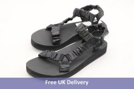 Arizona Love Trekky Leather Strap Sandals, Black, EU 38