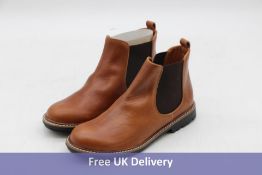 BonPoint Leather Mathis Chelsea Boot, Tan, Size 37, No Box
