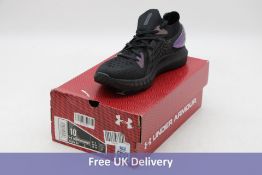 Under Armour UA Hovr Phantom RN OS Trainers, Black, UK 9. Box damaged