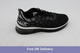 Six pairs of Sevego Women's Running Trainers, Black/White, UK 8.5