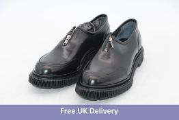 Adiev Paris Zipper Shoes, Black, EU 46, Some Marks on Sole, No Box