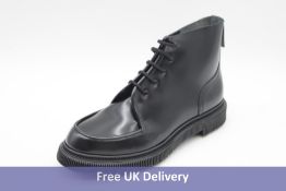 Adiev Paris Lace Up Boots, Black, EU 46, No Box