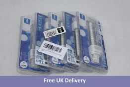 Thirty Packs Of Five Aigostar LED Light Bulbs, PLC 11W, Cool White