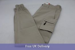 Three SAINT Cargo Trousers, Cream, EU 32