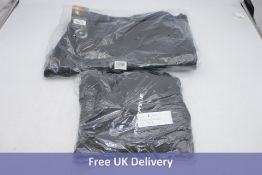 Two Neilpryde Kid's Elite Aquashield, Black, 1x Jnr Large 1x JXL