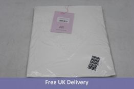 Oh!Zuza Classic Silk Lace Night Dress, White, UK L