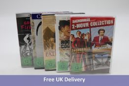 Twenty-one DVD's to include Fast & Furious, Will Smith Gaming Man, Perfekte Geheimnis, Ages 12+