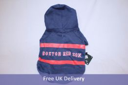 Twelve Boston Red Sox Fresh Pawz Signature Pet Hoodie, Large