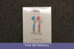 Ten Cnaier AE-868 Spin Facial Brushes, Blue