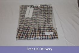 Four Lollys Laundry July Tops, Check Print Includes 1x Size XS, 1x Size S, 1x Size M, 1x Size L