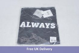 Six Sometime Soon Kid's Joshua T-Shirt, Black, Includes 1x 2Y, 1x 4Y, 1x 6Y, 1x 8Y, 1x 10Y, 1x 12Y