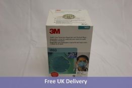 Twelve packs of 3M 1860 N95 Healthcare Particulate Respirators, 20 per pack