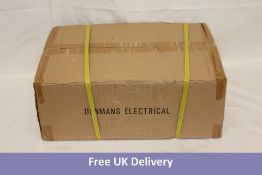 Ten Designa Curve Pattress, 28mm 2 Gang, 5Pk