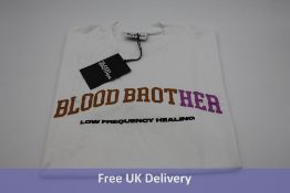 Nine Blood Brothers T-Shirts, White, UK M
