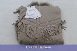 Max&Moi Paris Beige Gilet, UK S