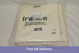 Six Fransa Women's Frvebroangel 2 T-Shirt, Cream, Includes 2x Size M, 2x Size L, 1x Size S and 1x Si