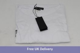 Kedziorek Women's Dress, White, Size 42